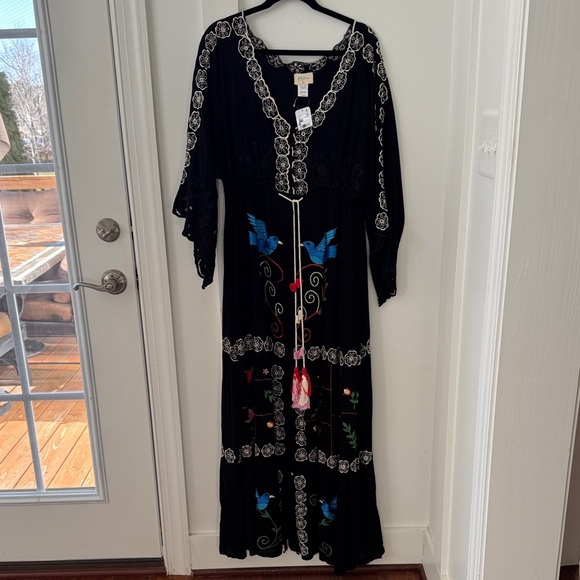 NWT Free People Fillyboo Embroidered Dress Size S - Picture 2 of 12